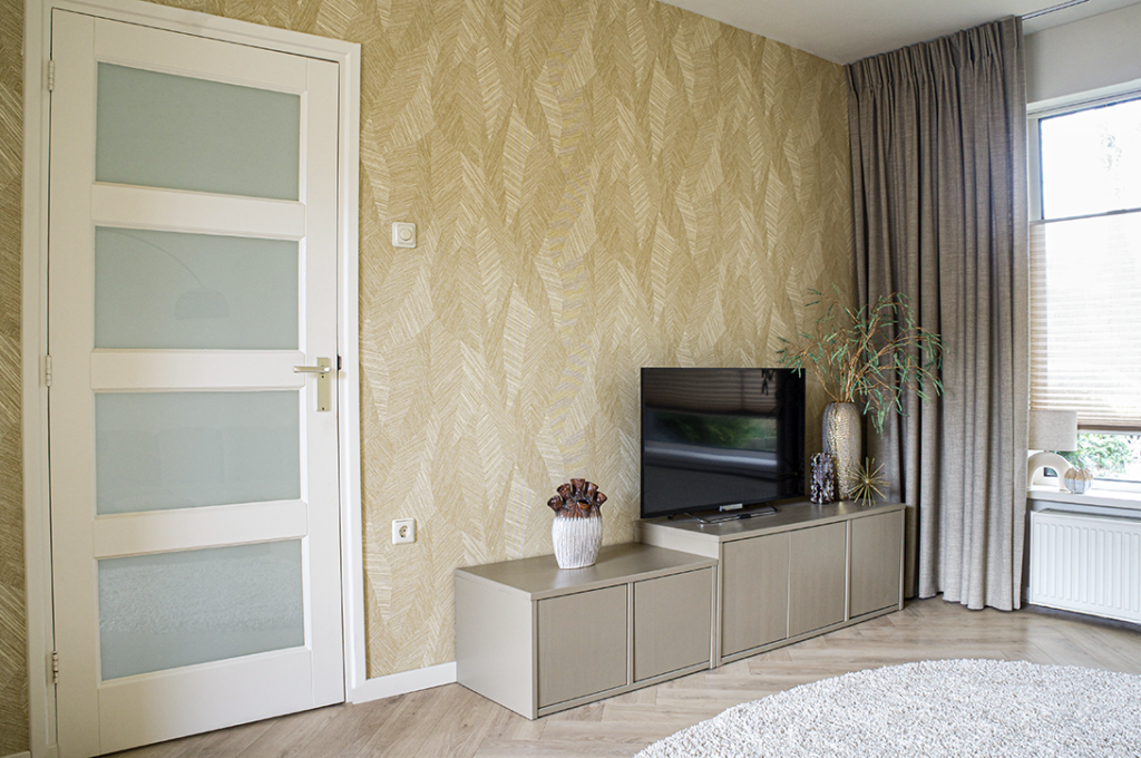 arte behang op twee muren